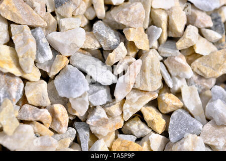 Quarzite decorativo crumb close-up foto macro pietra background designer Foto Stock