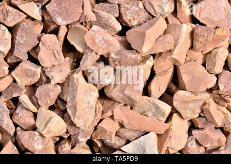 Quarzite decorativo crumb close-up foto macro pietra background designer Foto Stock