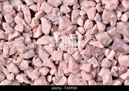 Quarzite decorativo crumb close-up foto macro pietra background designer Foto Stock