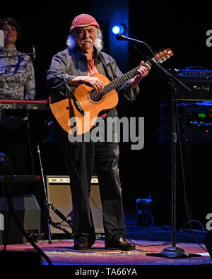Fort Lauderdale, FL, Stati Uniti d'America. 21 Maggio, 2019. David Crosby esegue al Parker Playhouse sul 21 maggio 2019 a Fort Lauderdale Florida. Credito: Mpi04/media/punzone Alamy Live News Foto Stock