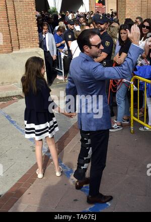 Enrique Ponce durante San Isidro Fair 2019 a Madrid 22/05/2019 Cordon premere Foto Stock