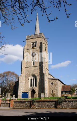 San Giovanni Battista, Aldenham, Hertfordshire Foto Stock