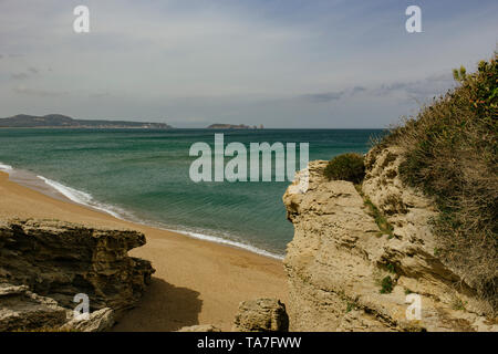 A Camí de Ronda vicino a Begur in Costa Brava regione, Spagna Foto Stock