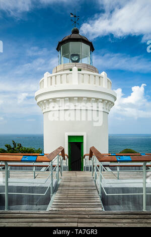 Fajardo faro, Las Cabezas de San Juan Riserva Naturale, Fajardo, Puerto Rico Foto Stock