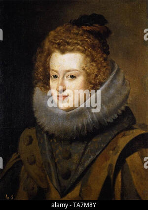 Diego Velázquez - infanta dona maria regina dell'Ungheria 1630 Foto Stock