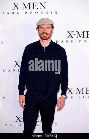 Michael Fassbender frequentando l'X-Men: Dark Phoenix photocall tenutosi a Picturehouse Central London. Foto Stock