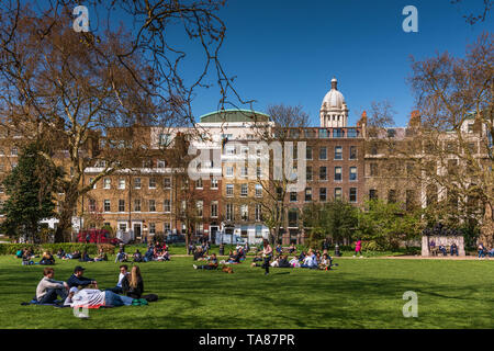 Lincoln' s Inn campi, London, Regno Unito Foto Stock