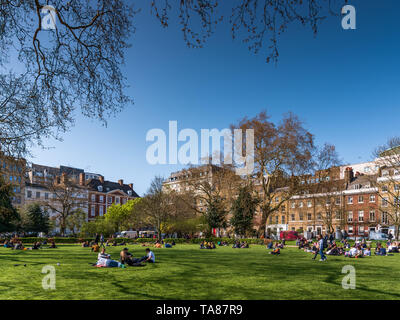 Lincoln' s Inn campi, London, Regno Unito Foto Stock