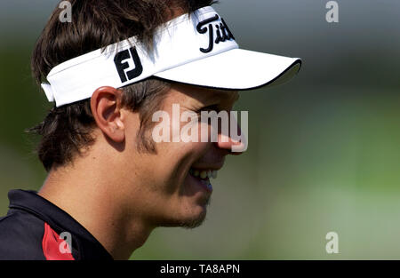 Gut LŠrchenhof in Pulheim vicino a Colonia, Germania 19.9.2003, Golf: tedesco Linde Masters --- Fredrik Jacobson (SWE) Foto Stock