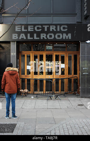 La sala da ballo elettrico in Camden Town, Londra Foto Stock