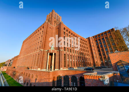 Ullsteinhaus, Ullsteinstrasse, tempio corte, Berlino, Germania, Ullsteinstraße, Tempelhof, Deutschland Foto Stock