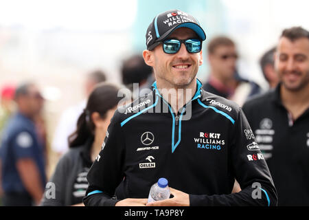 Monte Carlo, Monaco. 23 Maggio, 2019. Robert Kubica di ROKiT Williams Racing nel paddock durante il Gran Premio di F1 di Monaco Credito: Marco Canoniero/Alamy Live News Foto Stock