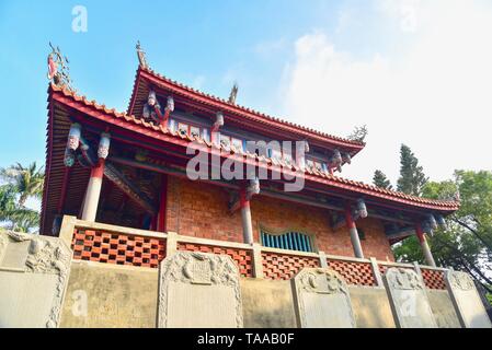 Sito Storico di Chihkan Tower o Fort Provintia in Tainan, Taiwan Foto Stock