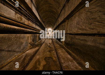 La linea Maginot, Ligne Maginot-Four un Chaux (Alsace-France) Guerra Mondiale Storia Foto Stock