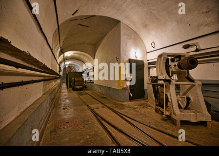La linea Maginot, Ligne Maginot-Four un Chaux (Alsace-France) Guerra Mondiale Storia Foto Stock