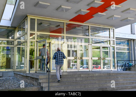 Redazione e pubblicazione di nuove società Germania, Franz Mehring posto, Friedrich di grove, Berlino, Germania, Redaktion und Verlag Neues Deutschland, F Foto Stock