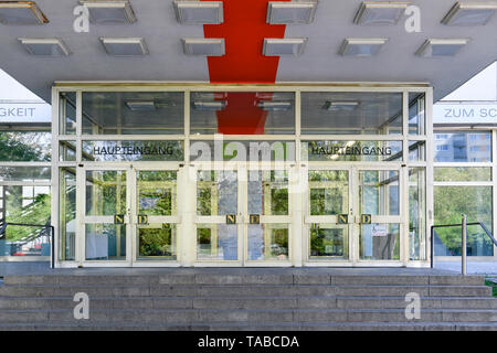 Redazione e pubblicazione di nuove società Germania, Franz Mehring posto, Friedrich di grove, Berlino, Germania, Redaktion und Verlag Neues Deutschland, F Foto Stock