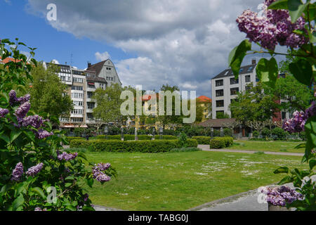 Posizionare Mierendorff, Charlottenburg di Berlino, Germania, Mierendorffplatz, Deutschland Foto Stock
