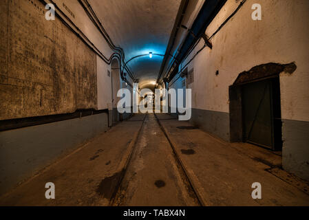 La linea Maginot, Ligne Maginot-Four un Chaux (Alsace-France) Guerra Mondiale Storia Foto Stock