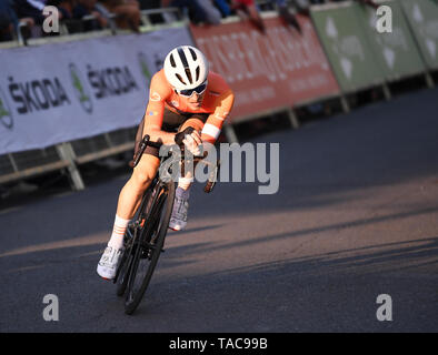 Salisbury, Wiltshire, Regno Unito. 23 Maggio, 2019. OVO energia serie Tour in bicicletta; Joe Sutton di Richardsons Trek Credit: Azione Plus sport/Alamy Live News Foto Stock