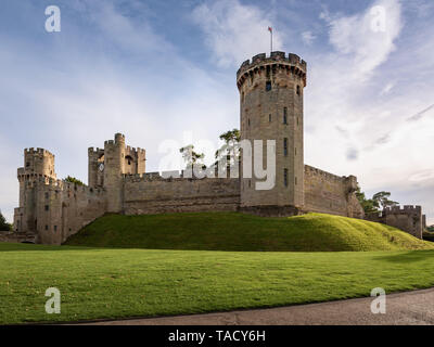 Il Castello di Warwick, Warwick, Regno Unito Foto Stock