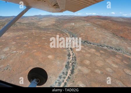 Vista aerea del terreno nella sezione settentrionale della Namaqua National Park in Northern Cape Provincia del Sud Africa. Foto Stock