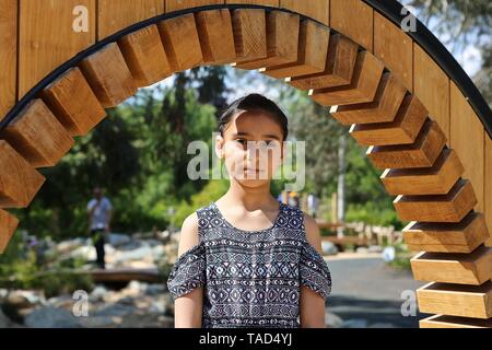 I Giardini di Kew Nuovo parco giochi per bambini 18 maggio 2019 London , REGNO UNITO Foto Stock