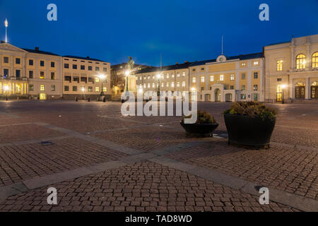 La Svezia, Goteborg, municipio a Gustav Adolfs Torg Foto Stock