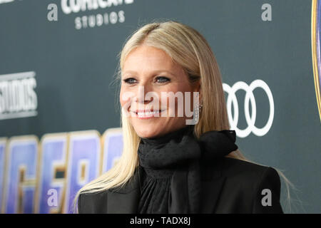 Premiere mondiale di Marvel Studios' 'vendicatori: Endgame" tenutasi presso il Los Angeles Convention Center di Los Angeles, California. Dotato di: Gwyneth Paltrow dove: Los Angeles, California, Stati Uniti quando: 22 Apr 2019 Credit: Sheri Determan/WENN.com Foto Stock