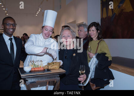 Parigi - Shop Agnès b. - Serata di Apertura negozio Chaillot Foto Stock