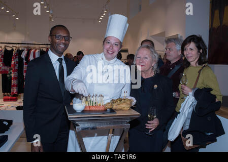 Parigi - Shop Agnès b. - Serata di Apertura negozio Chaillot Foto Stock