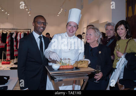 Parigi - Shop Agnès b. - Serata di Apertura negozio Chaillot Foto Stock