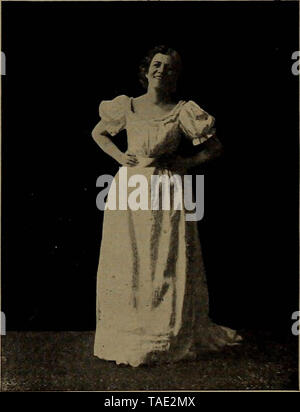 " Il mondo, altoparlante so leggere e animatore per la casa, la scuola, la chiesa e la piattaforma; recitazioni, letture, gioca, trapani, tableaux, ecc. .." (1905) Foto Stock