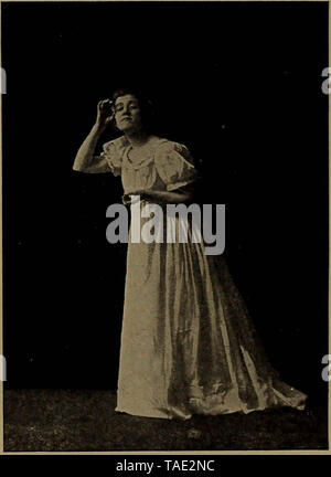 " Il mondo, altoparlante so leggere e animatore per la casa, la scuola, la chiesa e la piattaforma; recitazioni, letture, gioca, trapani, tableaux, ecc. .." (1905) Foto Stock