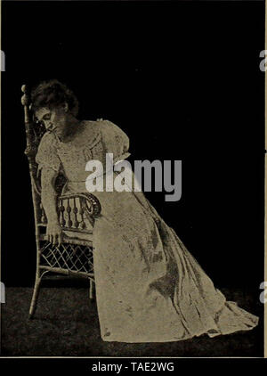 " Il mondo, altoparlante so leggere e animatore per la casa, la scuola, la chiesa e la piattaforma; recitazioni, letture, gioca, trapani, tableaux, ecc. .." (1905) Foto Stock