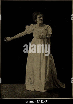 " Il mondo, altoparlante so leggere e animatore per la casa, la scuola, la chiesa e la piattaforma; recitazioni, letture, gioca, trapani, tableaux, ecc. .." (1905) Foto Stock