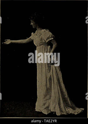 " Il mondo, altoparlante so leggere e animatore per la casa, la scuola, la chiesa e la piattaforma; recitazioni, letture, gioca, trapani, tableaux, ecc. .." (1905) Foto Stock