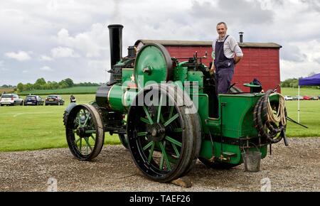 1914 Clayton & Shuttleworth motore a vapore 'Dorothy' Foto Stock