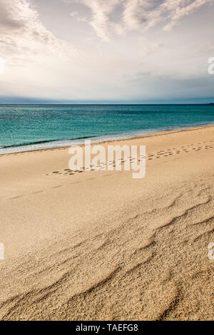 L'Italia, Sardegna, Piscinas, spiaggia Foto Stock