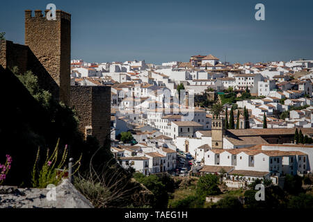 Città di Ronda in provincia di Malaga, Andalusia, Spagna. Foto Stock