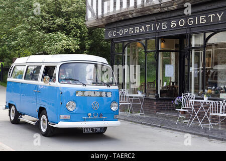 1970 Volkswagen camper van Foto Stock