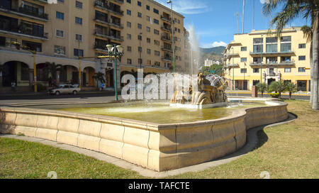 Caracas, Venezuela. 17/07/2017 : O'leary Square Plaza O'Leary, El silencio, Foto Stock