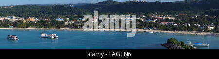 Dal punto di vista del Cruise Terminal Ocho Rios - Giamaica Foto Stock