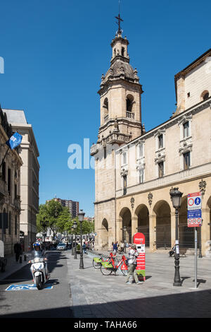 Chiesa di San Antonio il Grande (Iglesia de San Anton), la Città Vecchia, Casco Viejo, Bilbao, Paesi Baschi Foto Stock