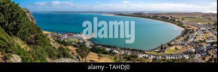 Vista dal dado, Stanley, Tasmania Foto Stock