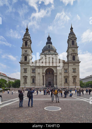 Budapest Basilica di Santo Stefano Cattedrale Cattolica Romana Ungheria Foto Stock