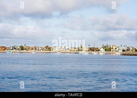 Mission Bay Park su un maggio mattina. San Diego, California, Stati Uniti d'America. Foto Stock