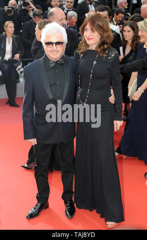 Marc Cerrone e sua moglie Jill Cerrone frequentare lo screening di 'Sibyl' durante la 72annuale di Cannes Film Festival presso il Palais des Festivals. | Utilizzo di tutto il mondo Foto Stock