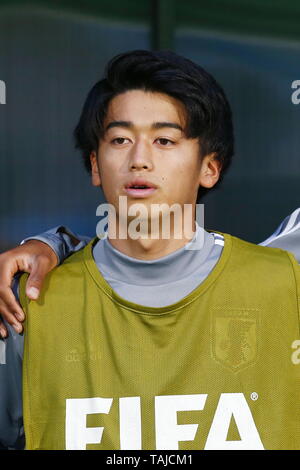 Jun Nishikawa (JPN), 23 maggio 2019 - Calcio : FIFA U-20 Coppa del Mondo in Polonia 2019 Gruppo B match tra Giappone 1-1 Ecuador a Bydgoszcz Stadium di Bydgoszcz (Polonia). (Foto di Mutsu KAWAMORI/AFLO) Foto Stock