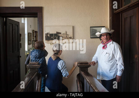 Navoja, Sinaloa. Messico: Bernardo Esquer, Museo Regionale del Majo. Foto Stock